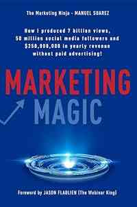 Marketing Magic: How I produced 7 billion views, 50 million social media followers and $250,000,000 in yearly revenue without paid advertising!